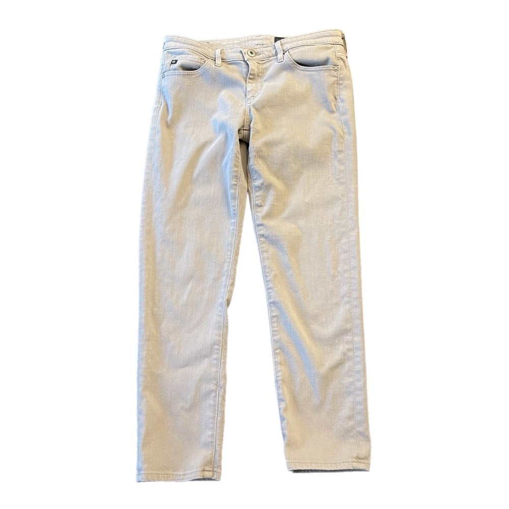 AG Adriano Goldschmied The Stilt Crop Cigarette Mid-Rise Skinny Jeans (27x25) - Picture 5 of 14